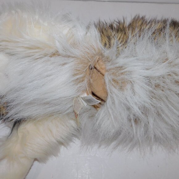 Folkmanis Ragdoll Cat Hand Puppet Brown White Kitty New w Tag - Picture 7 of 10